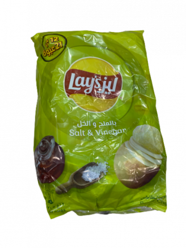 Lay's Potatoes with Salt and Vinegar 21 Pack * 12 g