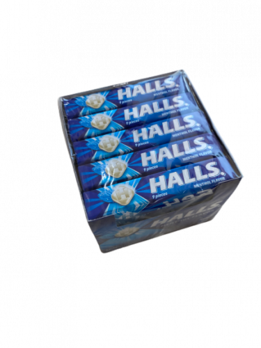 Halls candy menthol flavor