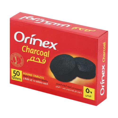 Orinex charcoal 50 pieces