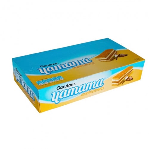 Yamama cake Gandour cocoa and vanilla flavor