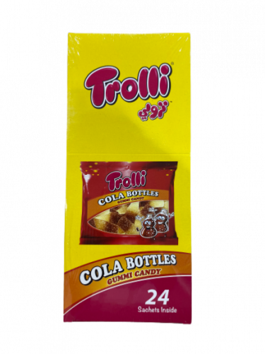 حلوى جلي ترولي نكهة الكولا (24 كيس)