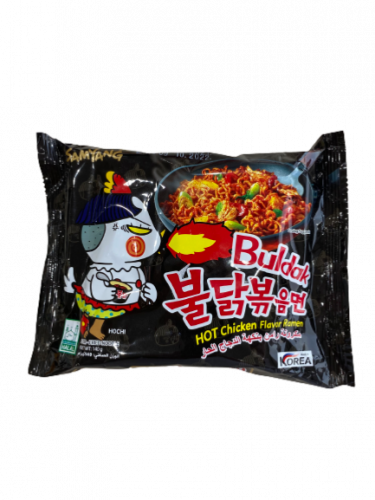 مكرونه رامن بنكهة الدجاج الحار بولداك 140 جرام