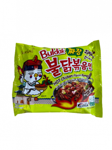 مكرونه رامن بنكهة الدجاج الحار جاجانغ 140 جرام