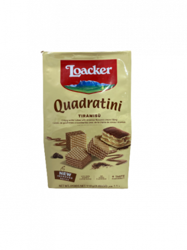 Loacker Quadratini Wafer 125gm