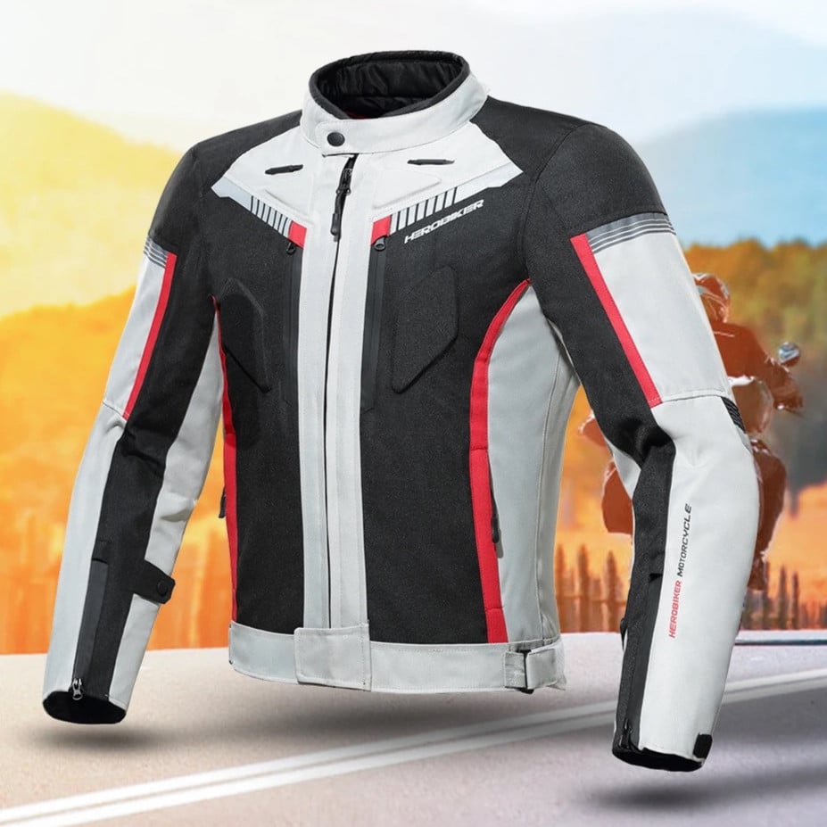 جكيت ماركة HEROBIKER ضد المويه مقاس XL
