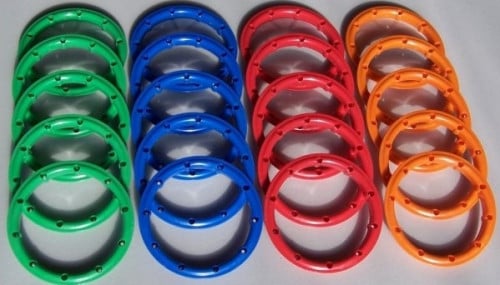 Hostile "Ultra" Beadlock Rings for HPI Baja 5B/5T/5SS, Losi 5ive, Kraken Vekta.5  (Set of 2)