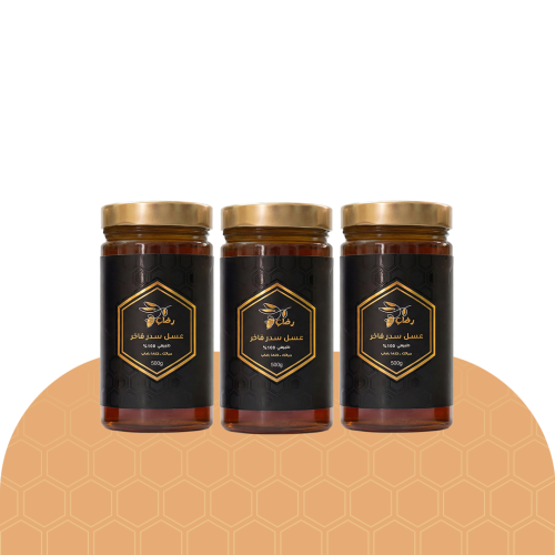 عرض 3 عبوات عسل سدر كشميري
