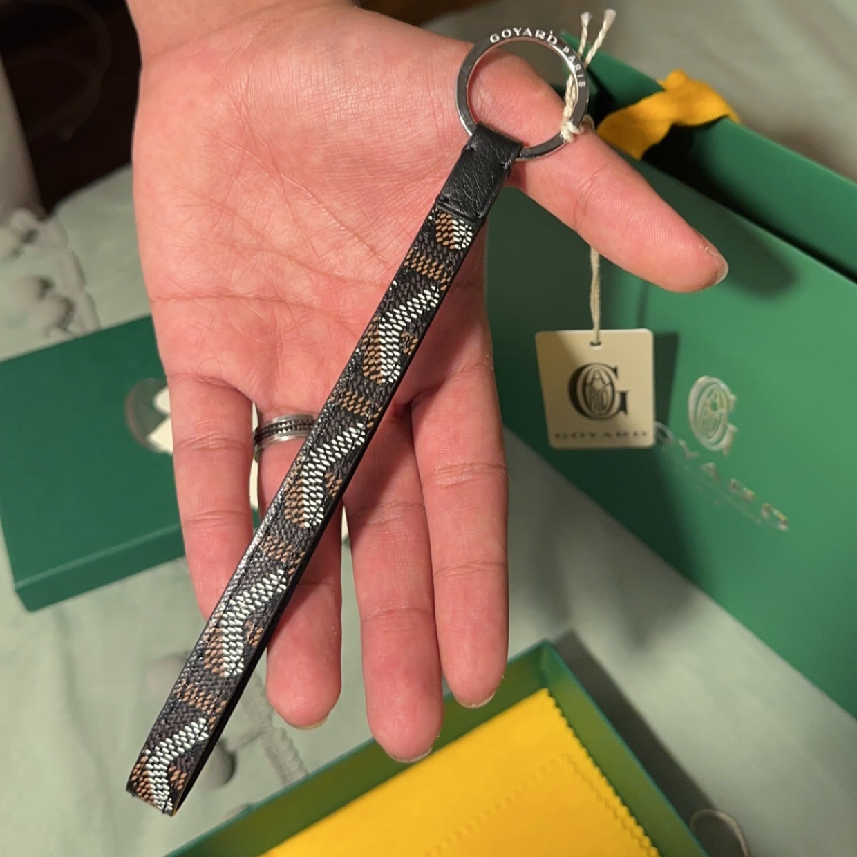 Goyard Keychain | Sara. High End