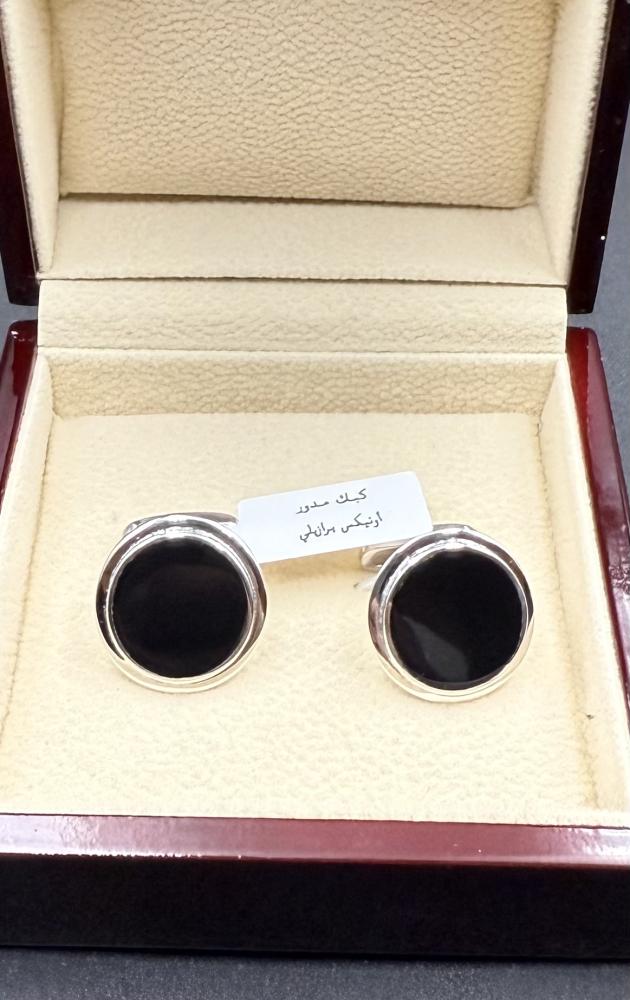 كبك ملكي اسود فضة ايطالية