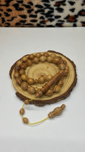 سبحه حجر الورد عدد 33 خرزه