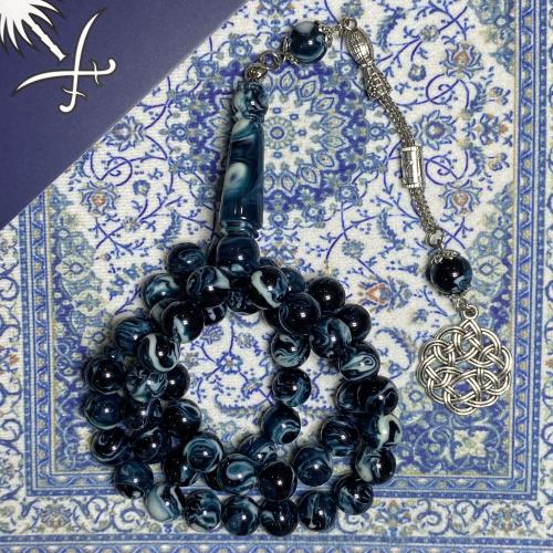 مسباح رايتنج تركوازي مخلوط