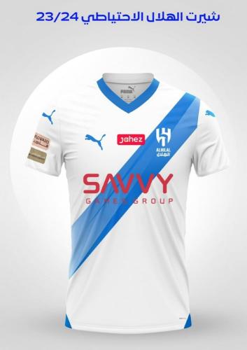 تيشيرت الهلال الجديد لون أبيض مقاس رجالي ولادي 202...