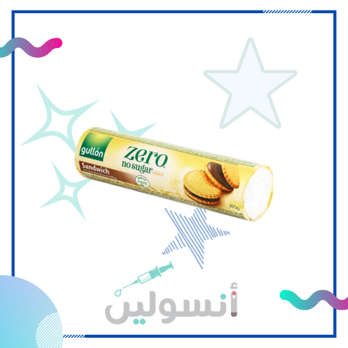 بسكويت سندوتش كاكاو بدون سكر