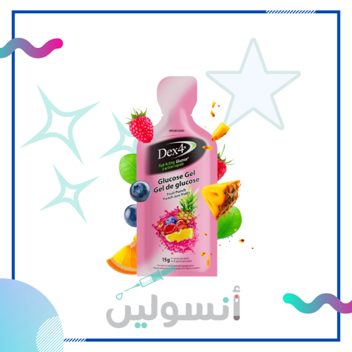 شراب جلكوز نكهة التوت