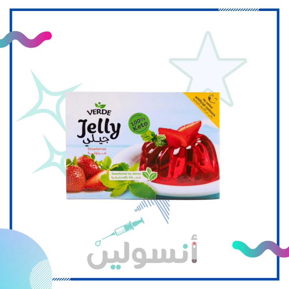 جلي خالي من السكر -  فراولة