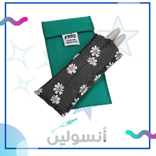 حافظة فريو لون اخضر ( قلمين )