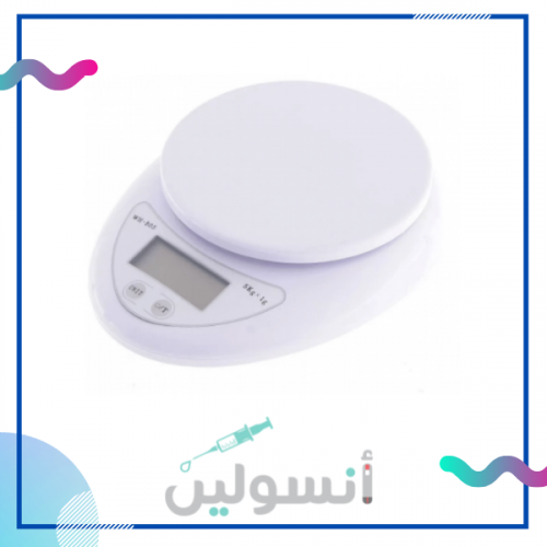ميزان  رقمي ابيض