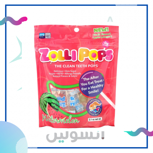 مصاصات خالية من السكر نكهة بطيخ