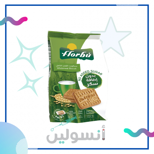 بسكويت القمح الكامل بدون سكر مضاف