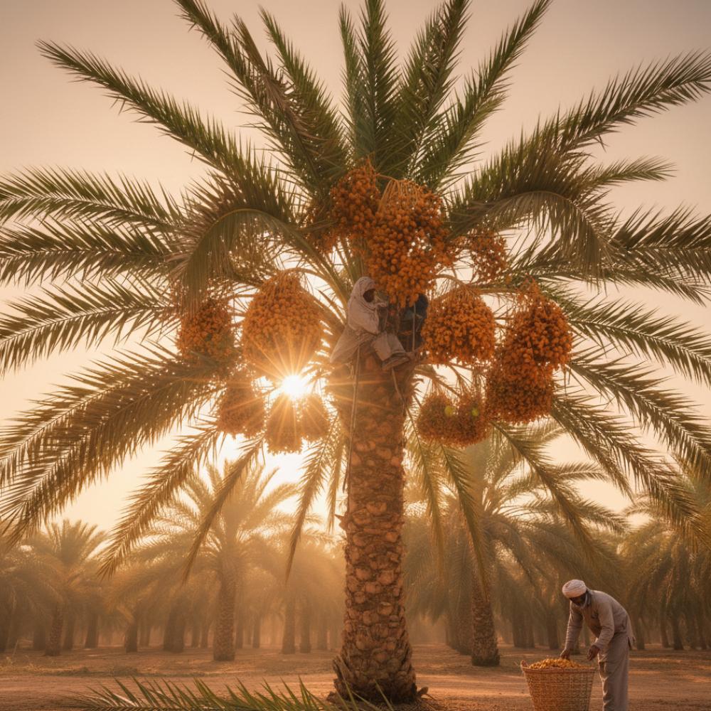 من النخلة إلى مائدتكم: متى يبدأ موسم جني التمور في السعودية؟