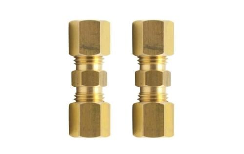 Legines Brass Compression Tube Fitting Union 1/8