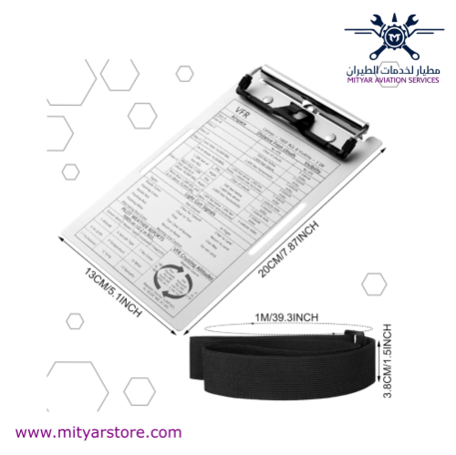 Pilot Kneeboard Aluminum Notepad