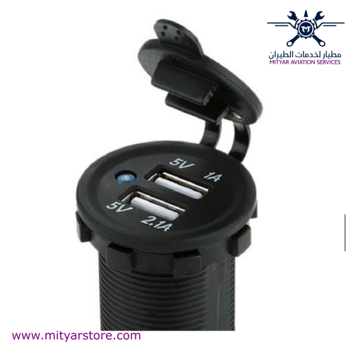 USB PANEL POWER ADAPTER FOR AIRCRAFT 6-30V INPUT