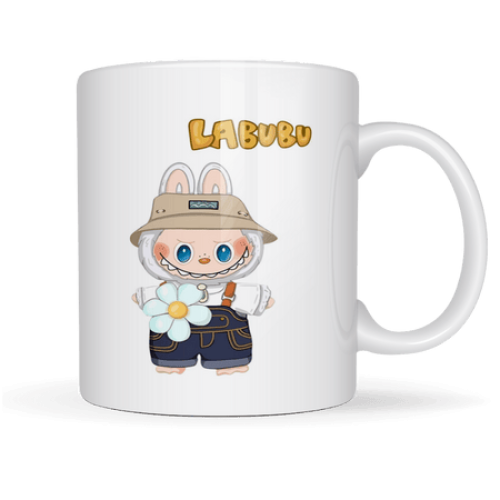 كوب لابوبو الأنيق Labubu سيراميك