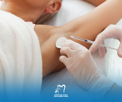 حقن بوتوكس لزيادة التعرق