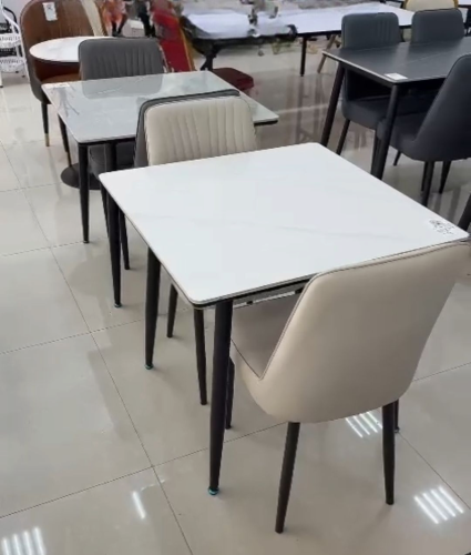 طاولة طعام سرميك 2 كرسي