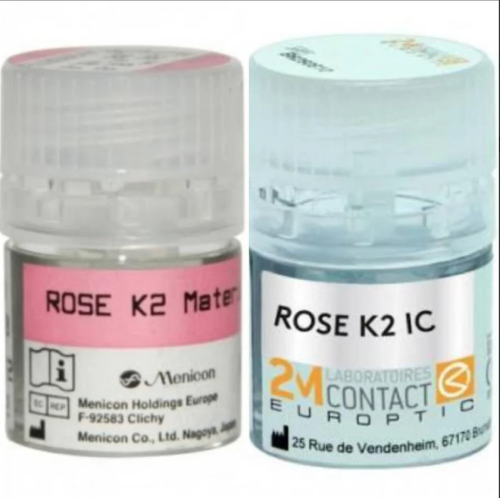 عدسات شفافة صلبة روز كي تو Rose k2 ink Lenses