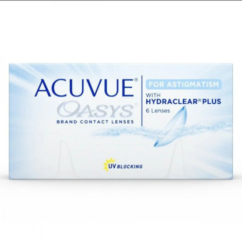 عدسات شفافة شهرية أكيوفيو أويسيس استجماتيزم Acuvue...