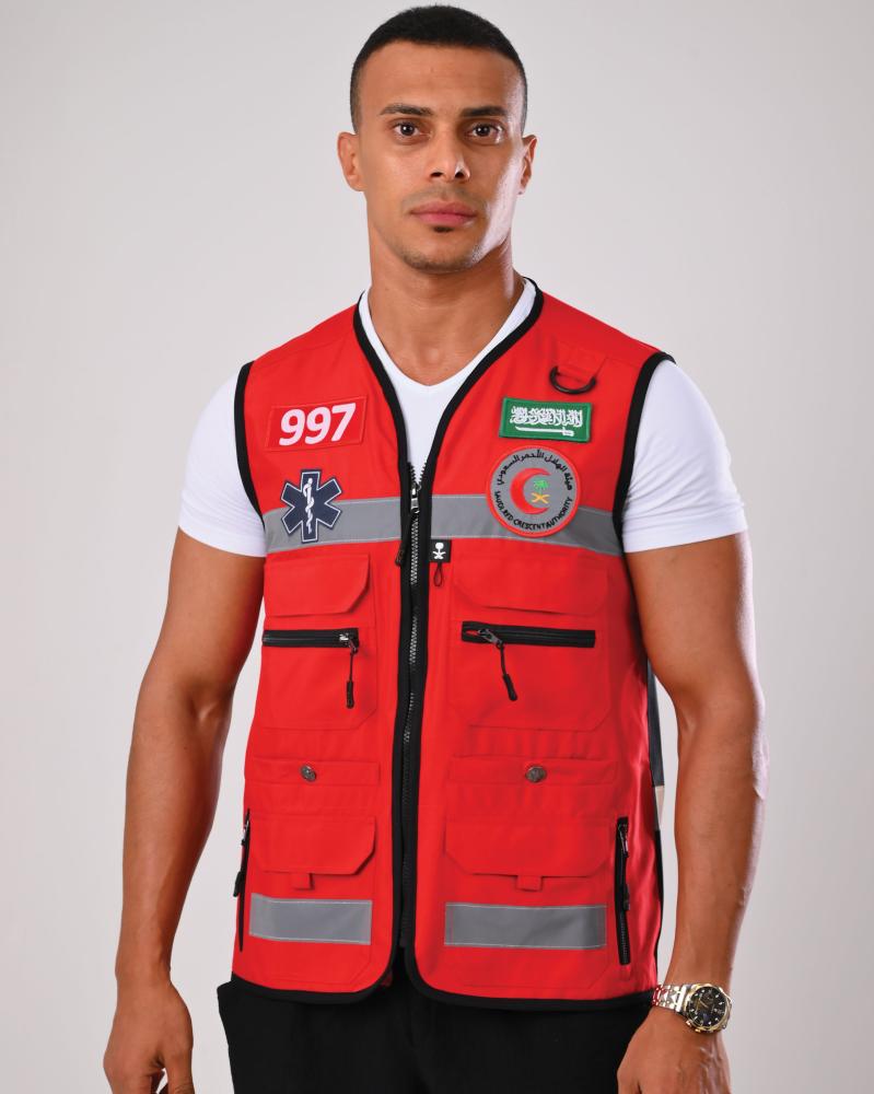 سترة مسعف الهلال الاحمر 26