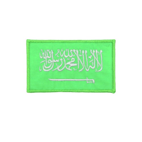 شعار علم السعودية عاكس للنور