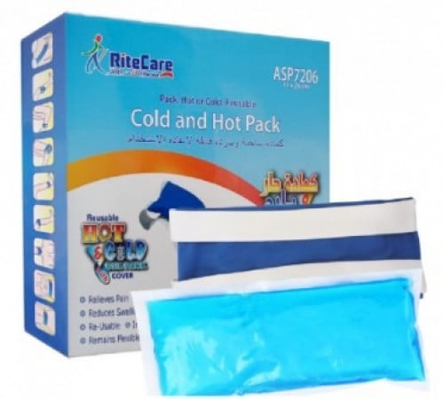 كمادة جل حار وبارد برباط COLD AND HOT PACK ASP7206