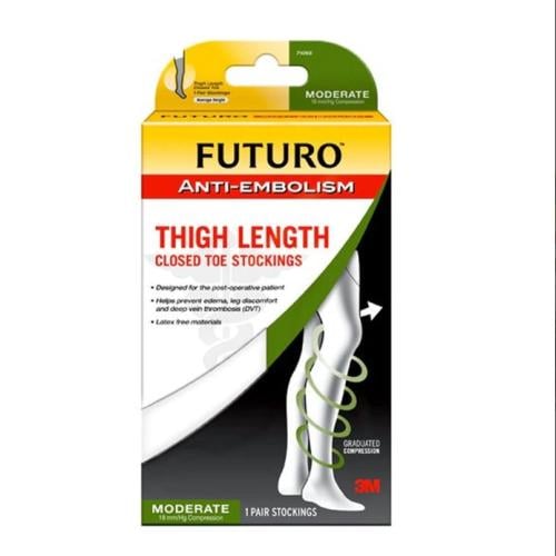 جوارب للدوالي مضادة للانسدادفوق الركبة  وسط FUTURO ANTI EMBOLISM MEDUIM