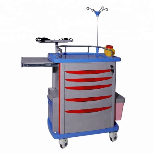 عربة طوارئ CRASH CART ( EMERGENCY TROLLEY )