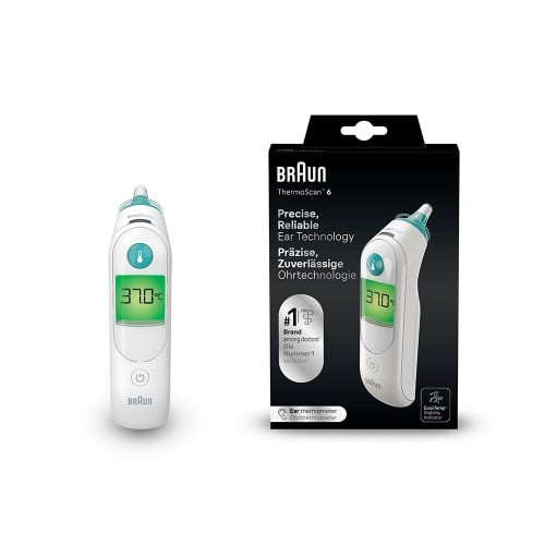 ترمومتر براون اذن BRAUN EAR THERMOMETER 6