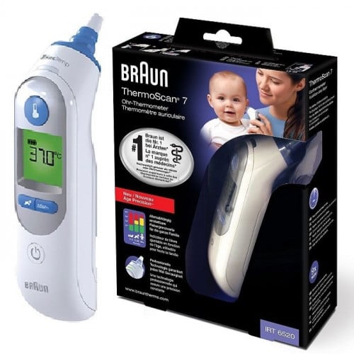 ترمومتر براون اذن BRAUN EAR THERMOMETER 7