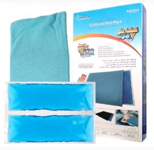 كمادة جل حار وبارد لكامل الظهر مع غطاء للحماية COLD AND HOT PACK