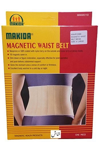 حزام بطن وظهر مغناطيسي MAKIDA MAGNETIC WAIST BELT MWAN110