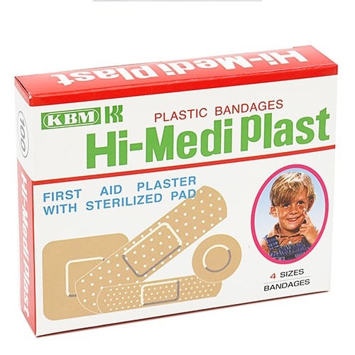 بلاستر قطع مشكل 100  PLASTIC BANDAGES