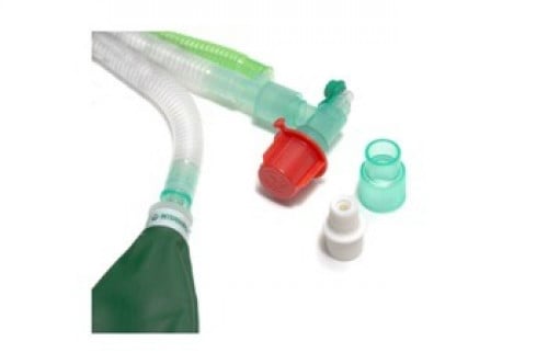 دائرة تنفس اطفال  Mapleson F Jackson Rees modification T-piece breathing system with 0.5L open tail bag, 1.8m