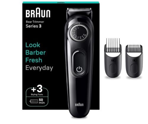 ماكينة تقصير وتهذيب اللحية BRAUN BEARD BT3410