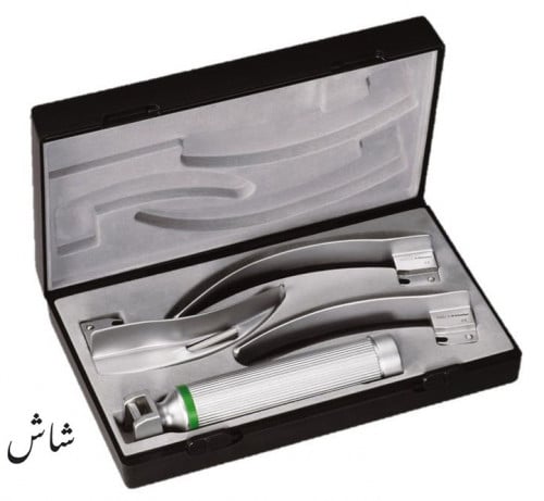 طقم منظار حنجري كبار أو اطفال RIESTER LARYNGOSCOPE ADULT