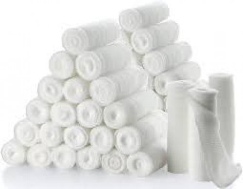 شاش رول مقاس 7.5 سم - درزن/12حبة GAUZE BANDAGE 7.5...