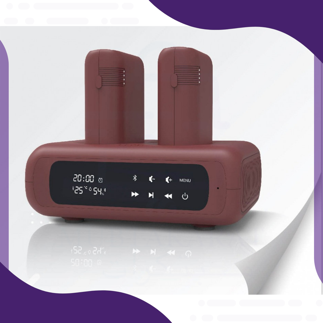 منصة شحن LPS01 مع بطاريتين بقوة 10000 ملي أمبير و شحن سريع