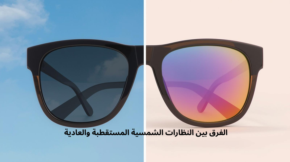 الفرق بين النظارات الشمسية المستقطبة (Polarized) والعادية