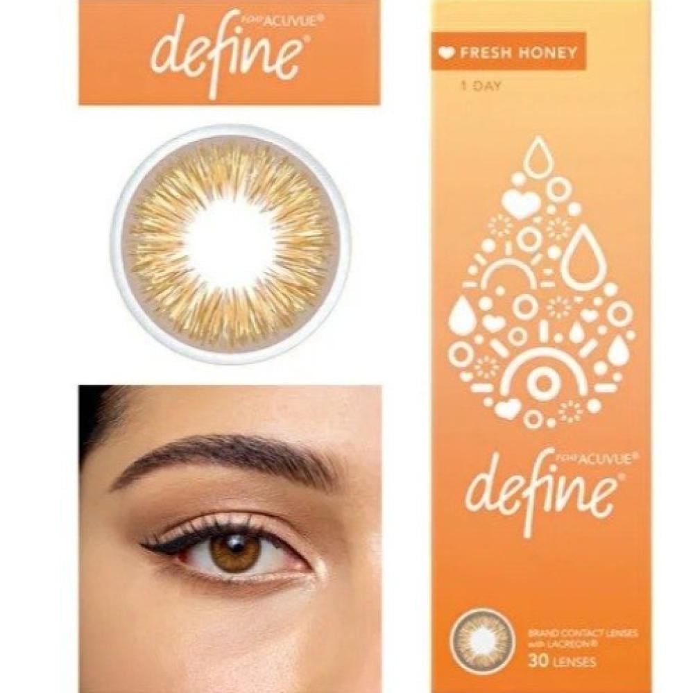 عدسات أكيوفيو ديفاين فريش هوني الطبية اليومية