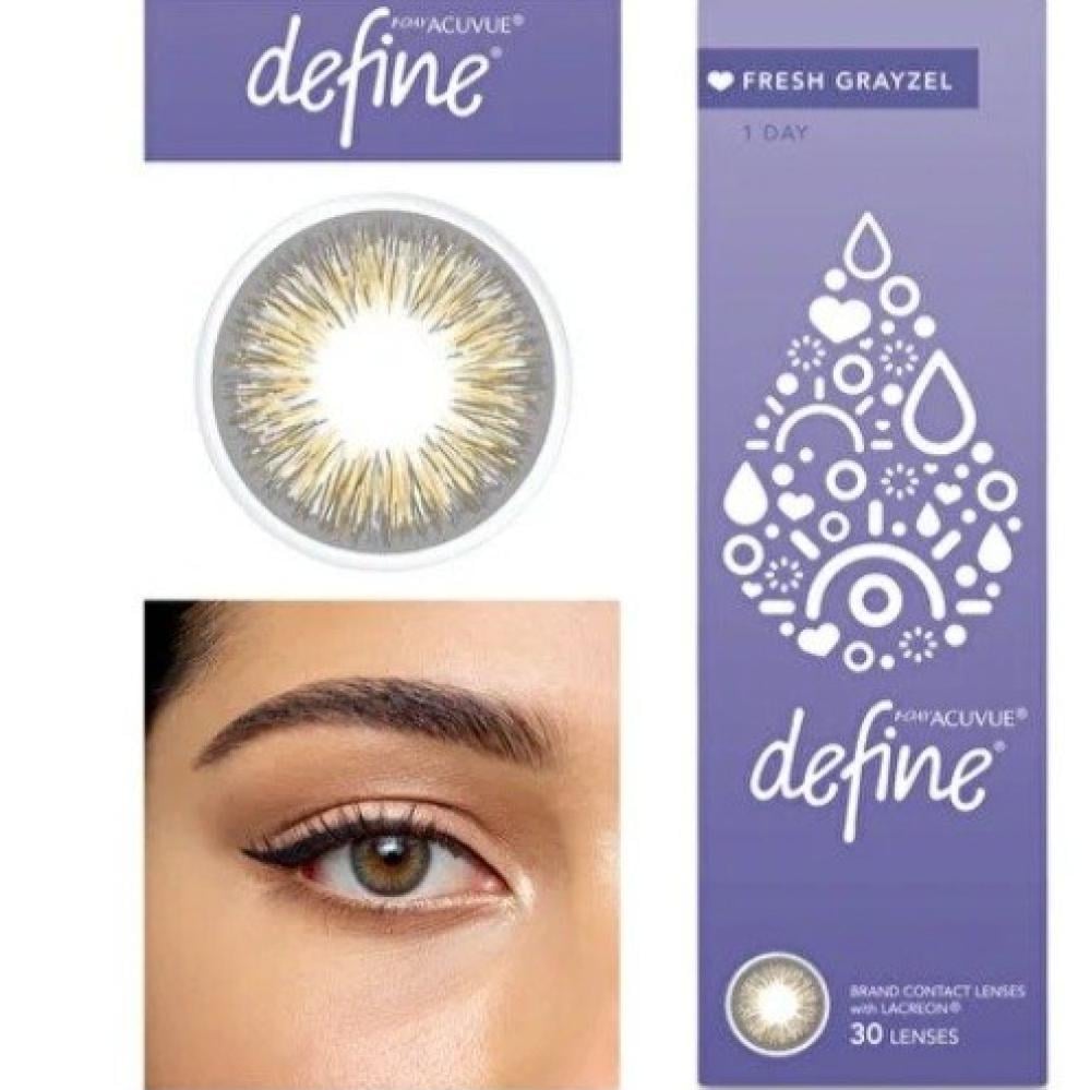 عدسات أكيوفيو ديفاين فريش جرايزل الطبية اليومية
